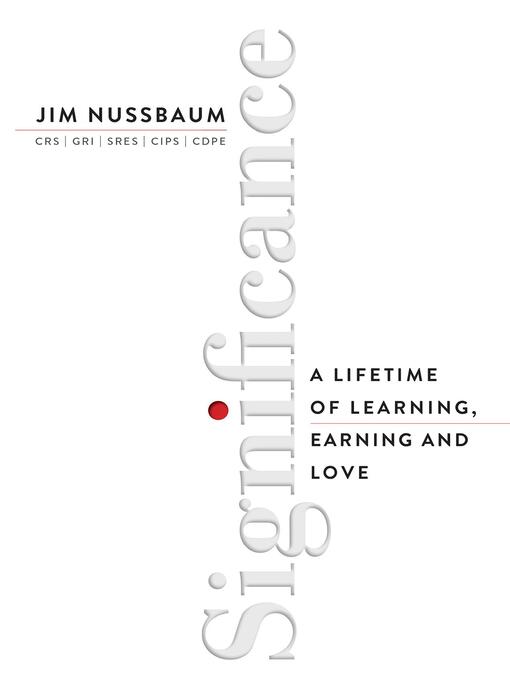 Cover image for Significance
